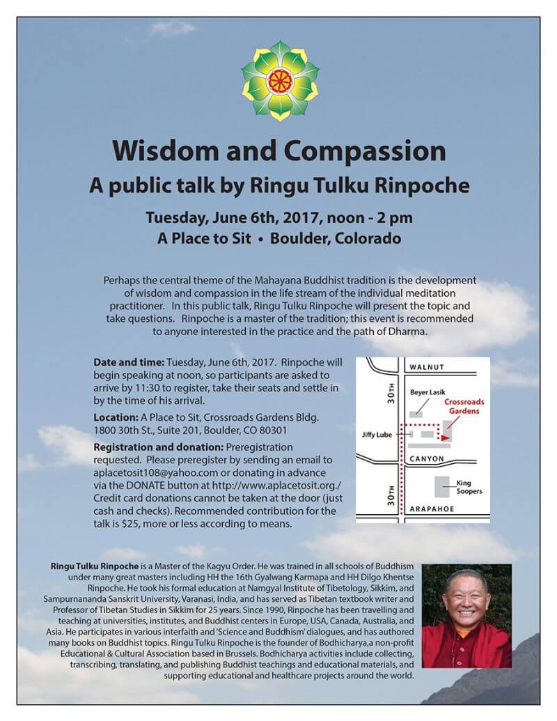 Teaching at Place to Sit, Boulder