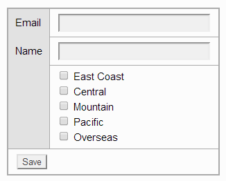 Update options